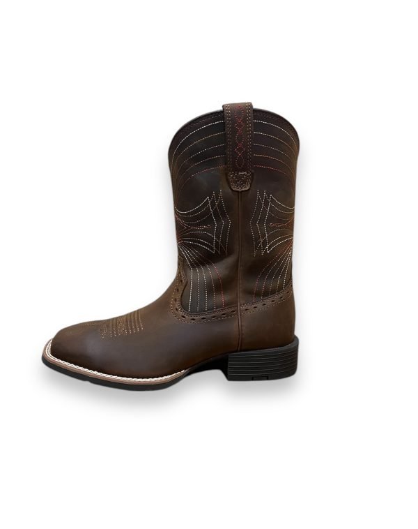 Ariat Sport Wide Square Toe Cowboy Boot - Imagen 2